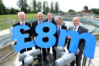 Paul Davison, Minister Danny Kennedy, Alec McQuillan, Trevor Haslett and Bill Gowdy | NI Water News